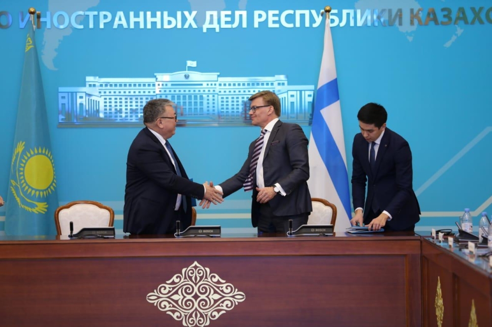 Казахстан и Финляндия обсудили вопросы экономического и инвестиционного сотрудничества