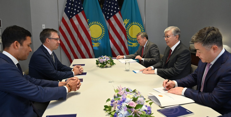 Kassym-Jomart Tokayev held a series of meetings with CEOs of major American companies