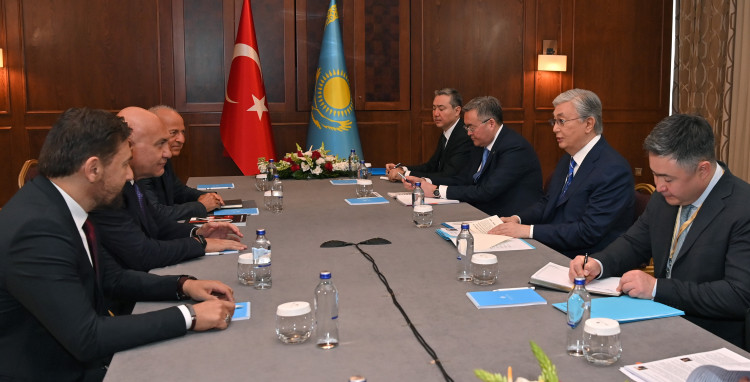 Kassym-Jomart Tokayev Held Meetings with the Heads of the Largest Сompanies in Turkey