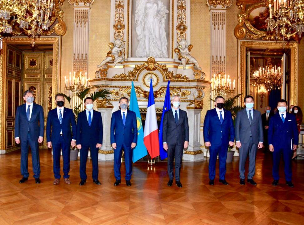 Новый этап экономического сотрудничества между Казахстаном и Францией