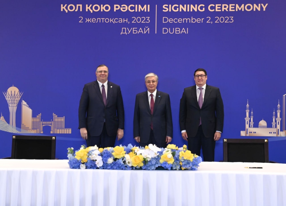 French TotalEnergies Signs Investment Agreement with the Government of Kazakhstan
