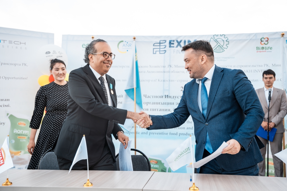  В Акмолинской области начато строительство эко-молочного комплекса Biolife Proprevit