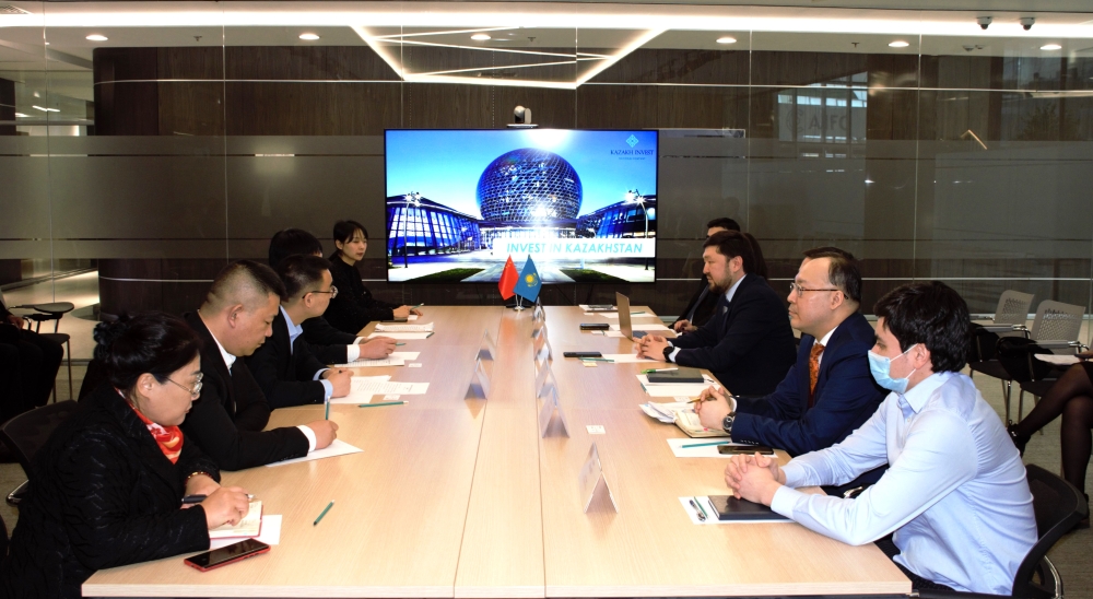 Китайские компании заинтересованы в реализации проектов в Казахстане