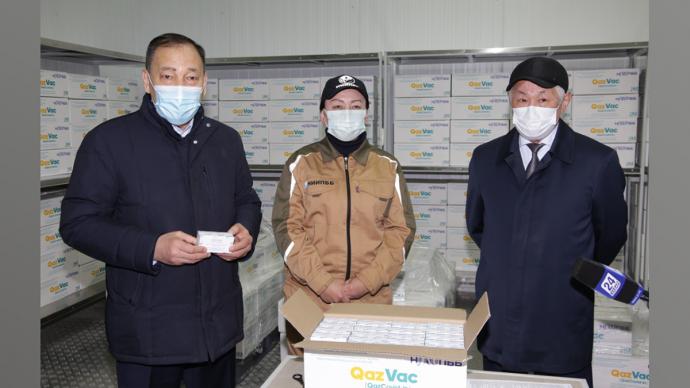 The first batch of Kazakhstani vaccine QazVac (QazCovid-in) against COVID-19 was shipped