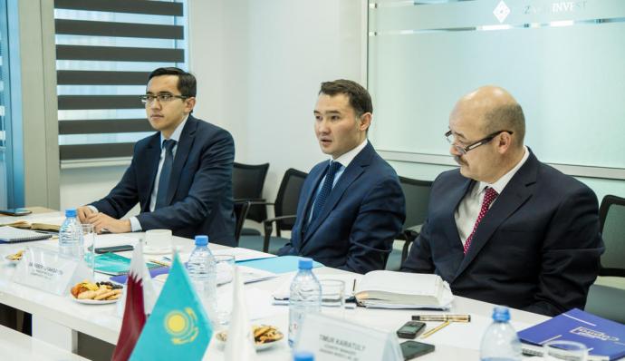 The Head of the National Company Kazakh Invest met with the Board Chairman of Qatar’s largest private holding.