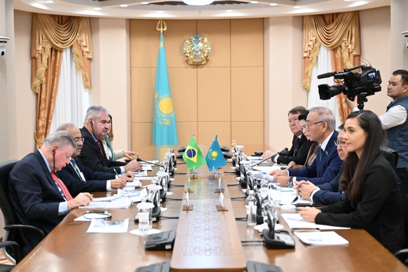 A meeting of the “Kazakhstan – Brazil” friendship group was held in the Senate