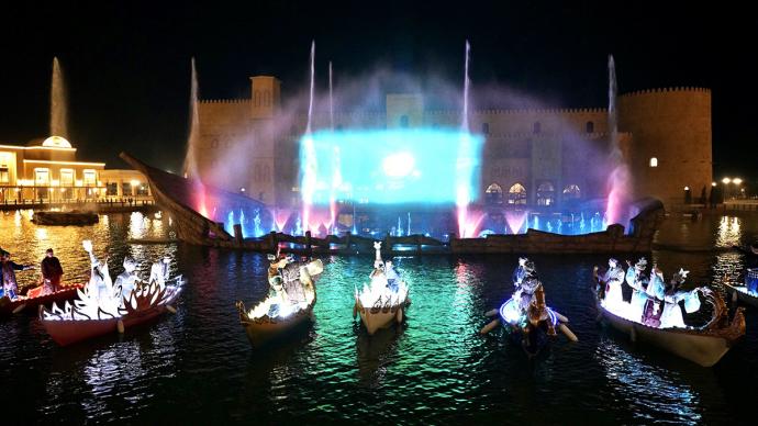 Central Asia's largest tourist complex Keruen-Saray opens in Turkistan