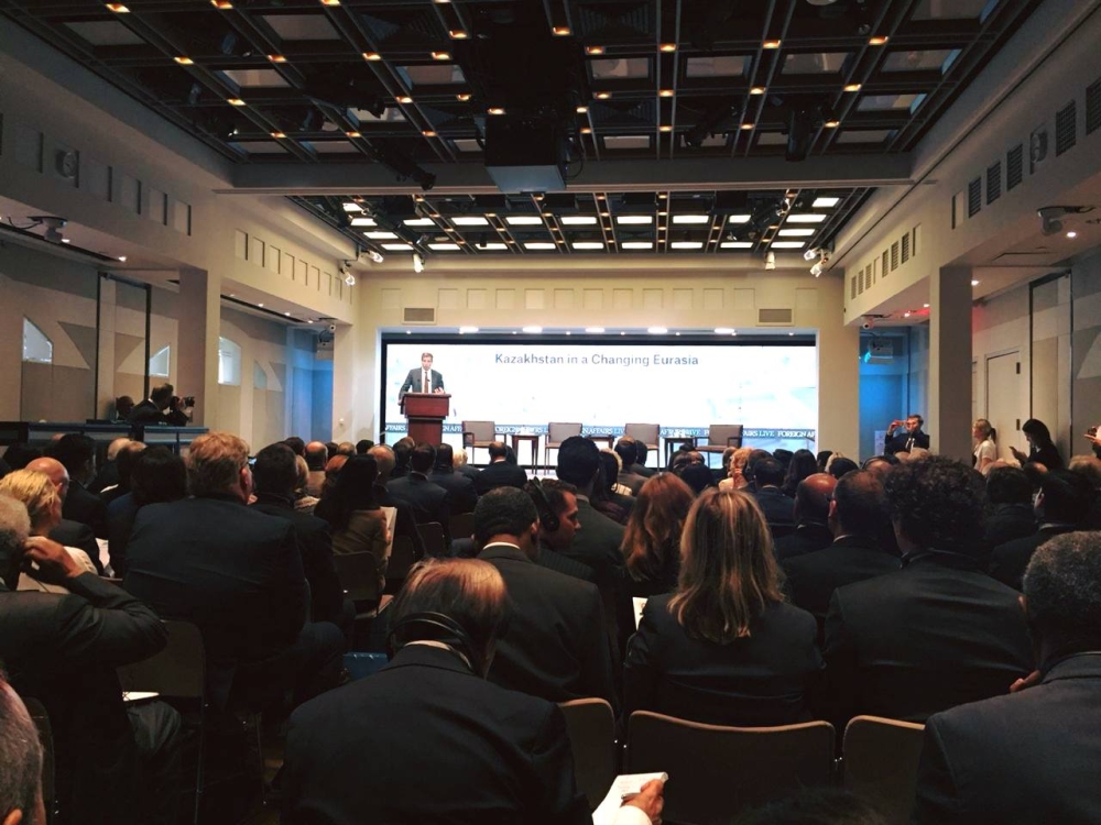 Инвестиционная конференция «Казахстан в меняющейся Евразии» проходит в Нью-Йорке