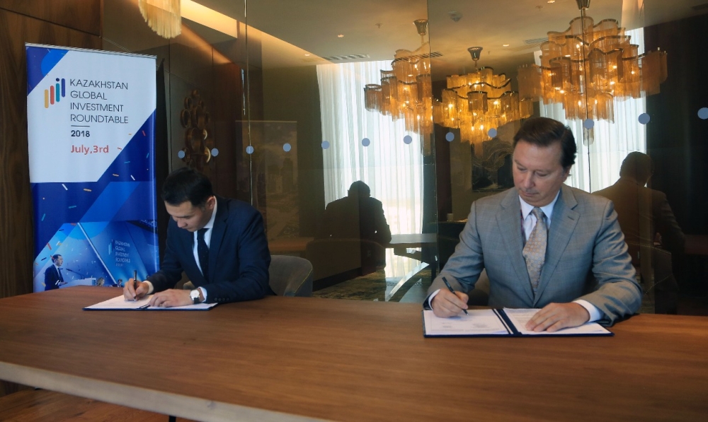 «Kazakh Invest» подписал ряд соглашений с зарубежными компаниями