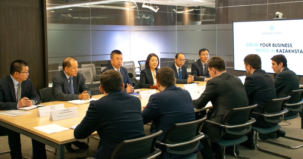 Chinese Companies Interested In Implementing Projects in Kazakhstan