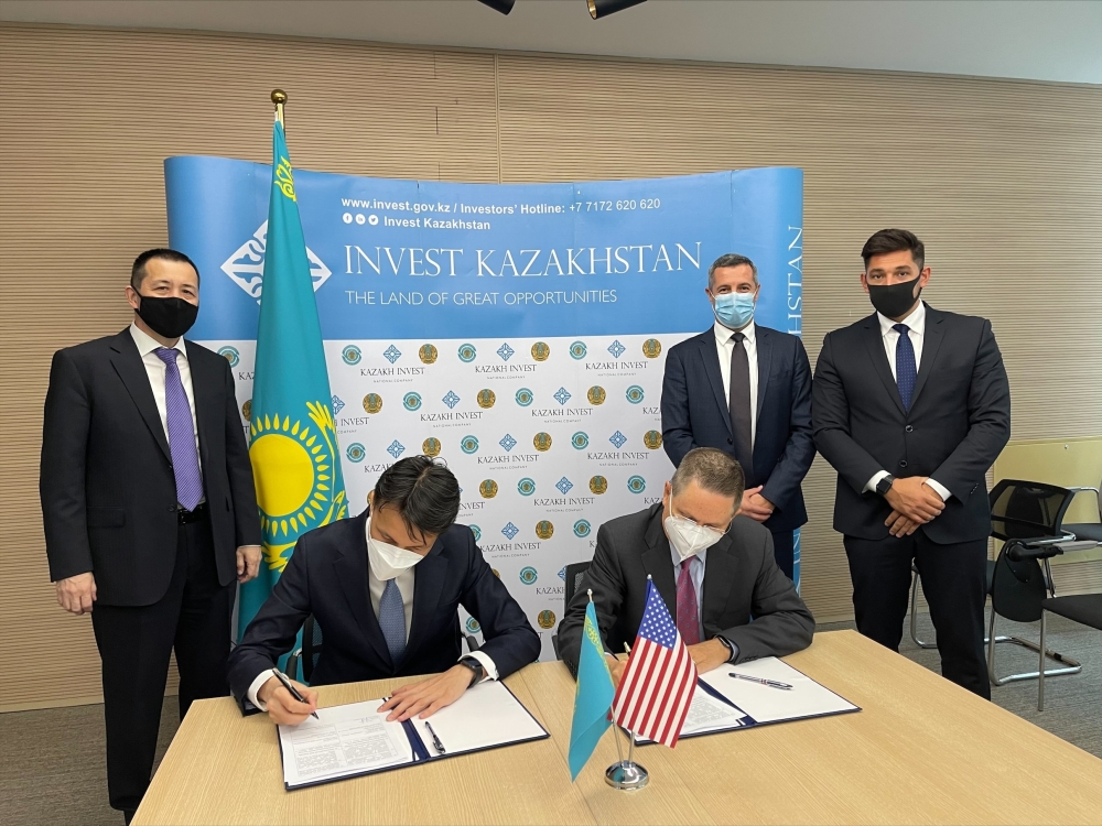 KAZAKH INVEST signed a Memorandum of Understanding with the American corporation Honeywell
