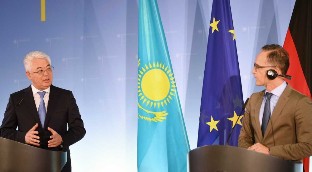 Новый этап казахстанско-германского политического и торгово-экономического взаимодействия открывает первый официальный визит главы МИД РК в ФРГ