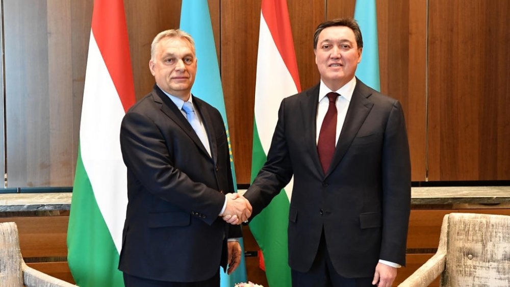 Премьер-Министры Казахстана Аскар Мамин и Венгрии Виктор Орбан обсудили перспективы наращивания инвестиционного сотрудничества
