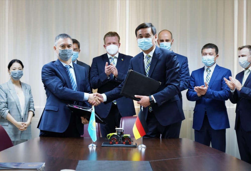 Equipment of CLAAS and HORSCH brands will be assembled in Kazakhstan
