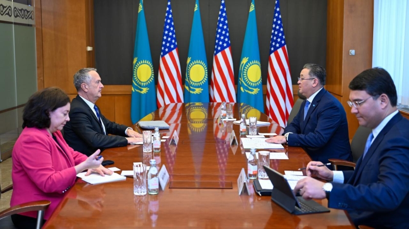 Kazakh Delegation Met with Leading American Companies