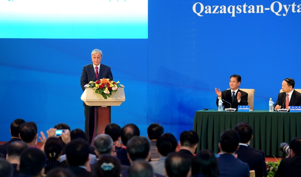 Глава государства принял участие в открытии 6-го заседания Казахстанско-Китайского делового совета