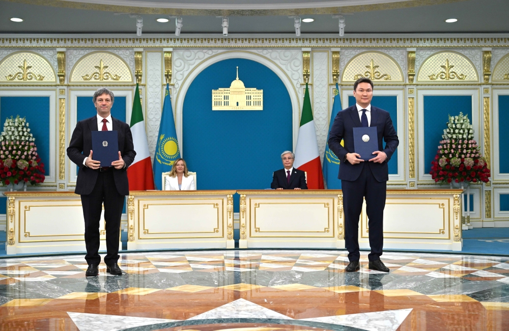 KAZAKH INVEST подписала три соглашения с итальянскими партнёрами