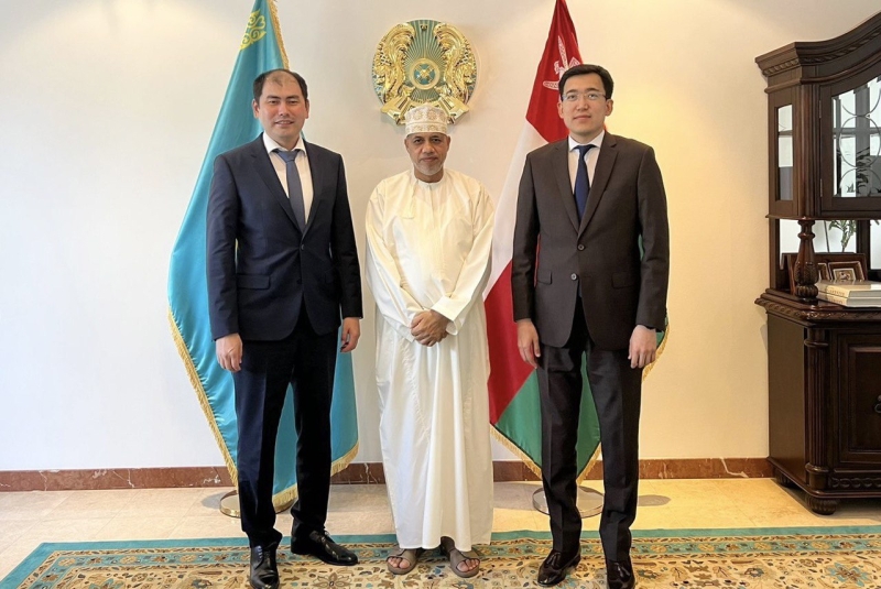 Казахстан и Оман намерены расширить инвестиционные взаимоотношения