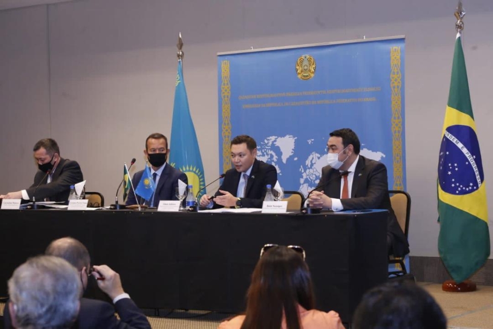 Инвестиционные и торговые возможности Казахстана презентованы для  бразильских деловых кругов