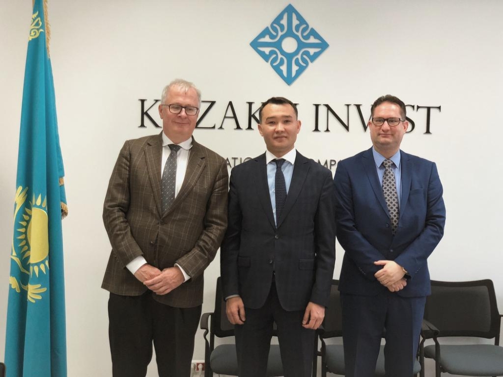 Глава Национальной Компании «KAZAKH INVEST» встретился с Чрезвычайным и полномочным Послом ФРГ 
