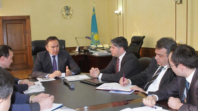 Turkish investors are in negotiations on the implementation of two projects in the Zhambyl oblast and Aktobe oblast
