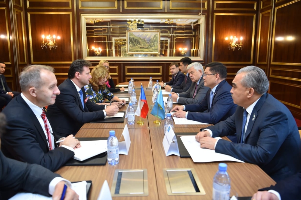 Czech businessmen are interested in cooperation with Shymkent businessmen
