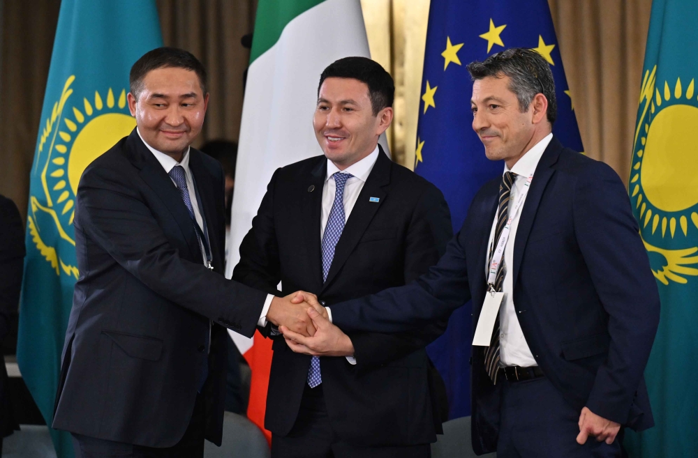 Казахстан и Италия подписали документы на $1,5 млрд