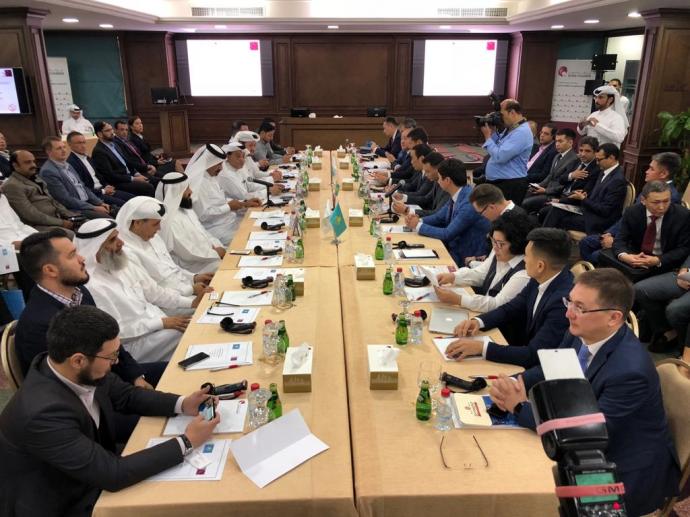 Kazakhstan delegation headed by Saparbek Tuyakbayev, Chairman of the Board of “National Company “KAZAKH INVEST” visited Qatar on 4-5 of November, 2018