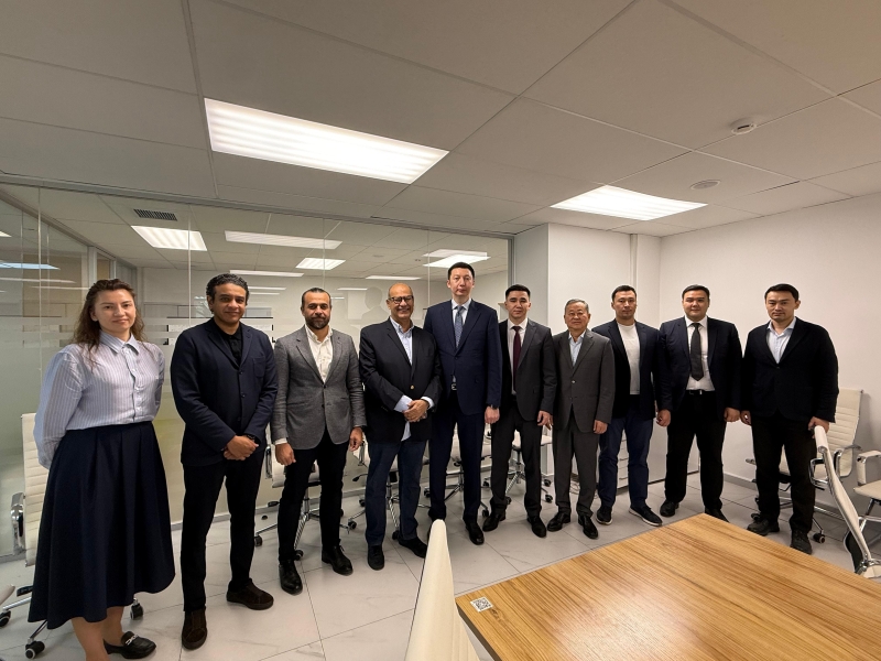 A meeting with representatives of the Egyptian company Orascom Investment Holding was held in Almaty