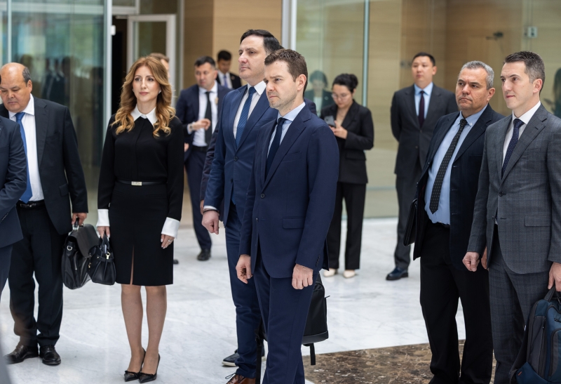 Roundtable Held in Astana on Economic Cooperation Between Kazakhstan and North Macedonia