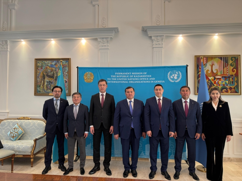 Kazakhstan and Switzerland Discuss Joint Projects in Sustainable Development and Green Energy