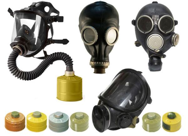 Production of personal protective equipment (gas masks)
