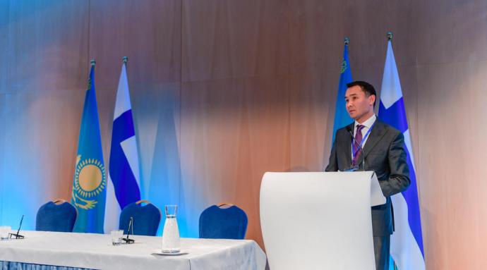 N.Nazarbayev, the President of the Republic of Kazakhstan, during his visit to the Republic of Finland on October 16, 2018 met with leading Finnish companies and TNCs