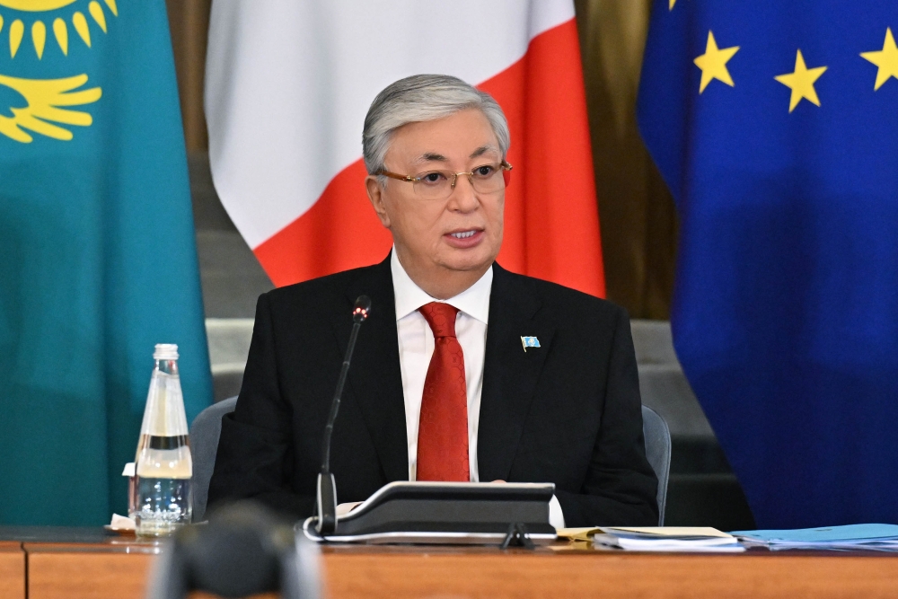 Глава государства выступил на Инвестиционном круглом столе «Казахстан-Италия»