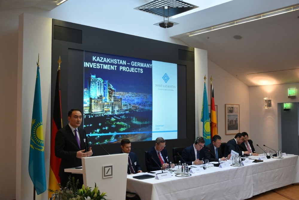 Казахстан и Германия намерены укреплять инвестиционные и деловые отношения на площадке КГДС 