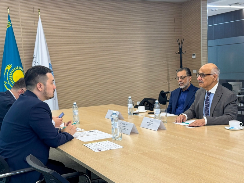 KAZAKH INVEST and Tranzum Courier Service Discussed Joint Projects in Logistics and Maritime Transportation