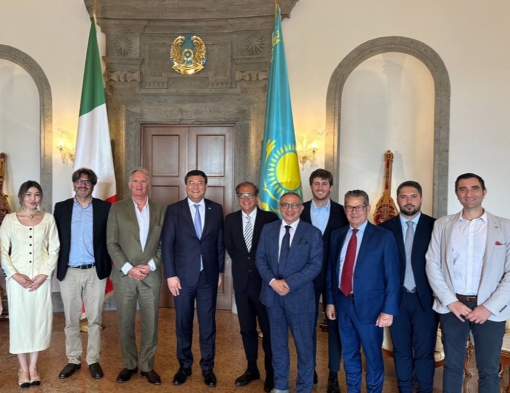 Kazakhstan and Italy Develop Investment Cooperation