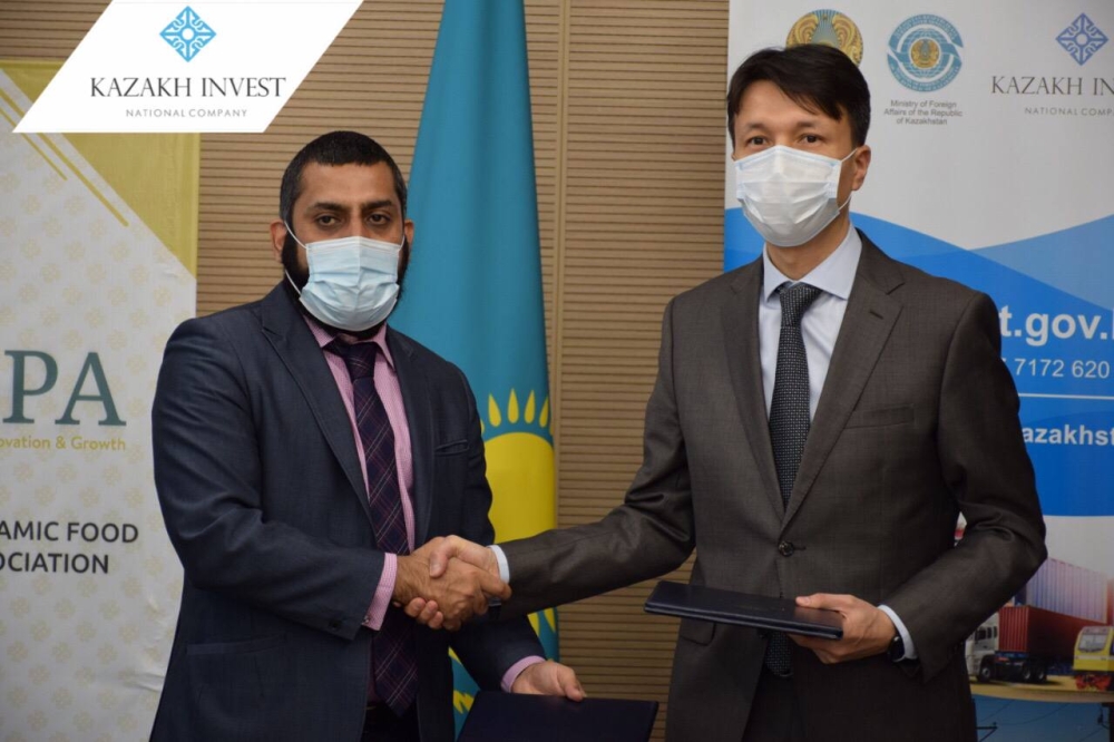 INTERNATIONAL IFPА and KAZAKH INVEST signed a Memorandum of  Understanding 