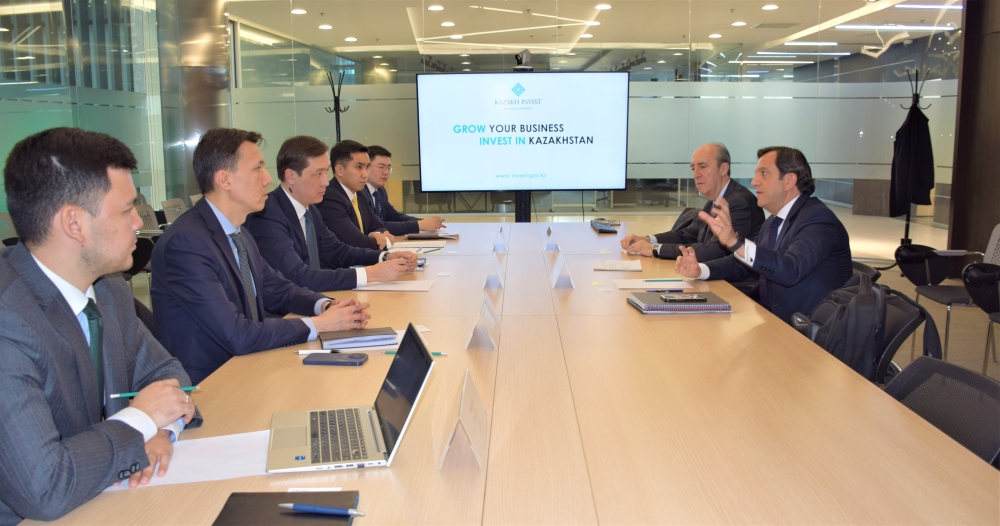 Испанская компания рассматривает возможность реализации инвестиционных проектов в Казахстане