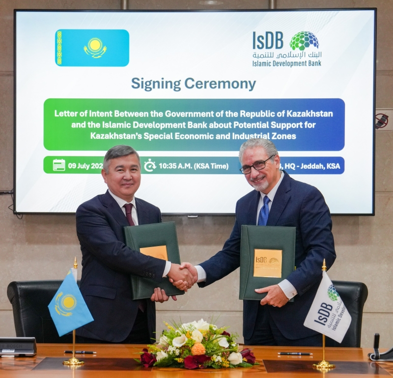 Kazakhstan and the Islamic Development Bank Agree on Cooperation Worth up to $1.1 Billion