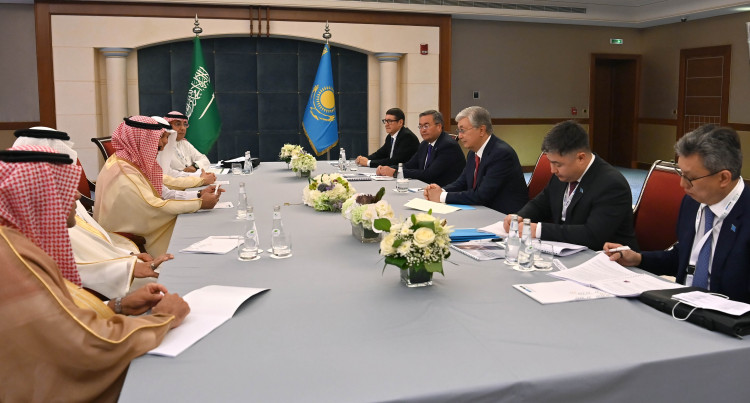 Kassym-Jomart Tokayev held meetings with the heads of major companies in Saudi Arabia