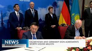 Kazakhstan and Germany sign agreements worth US$200 million