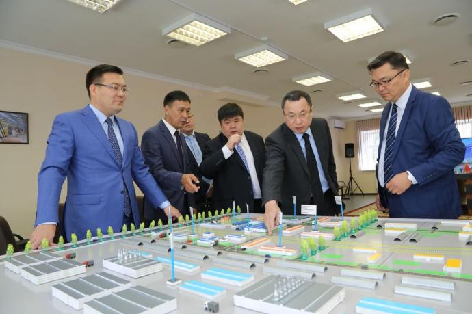 HKC Corporation limited representatives visit Kostanay’s industrial zone