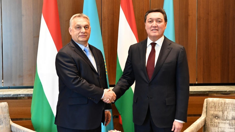 Prime ministers of Kazakhstan and Hungary Askar Mamin and Viktor Orban discuss prospects for increasing investment cooperation