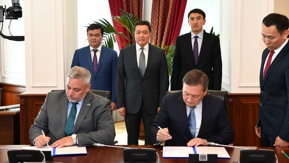 Government of Kazakhstan and TNC Valmont Industries sign document on implementation of investment project in agro-industrial complex
