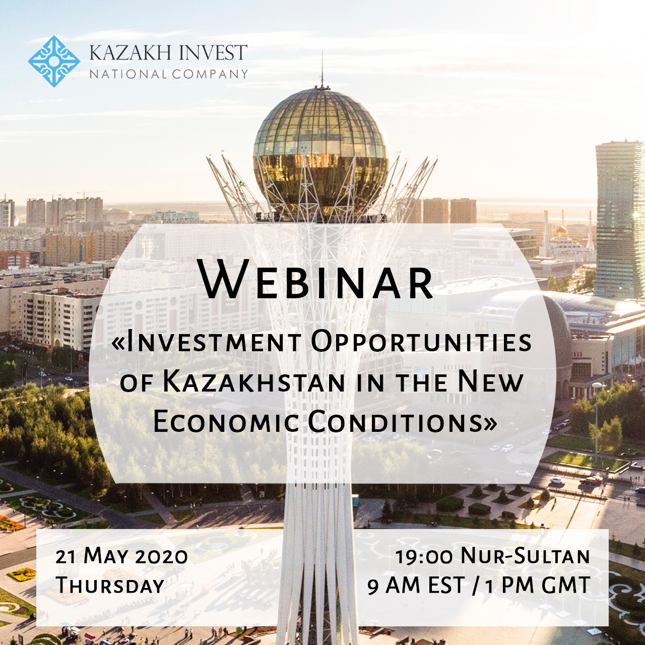 Investment Opportunities of Kazakhstan in the New Economic Conditions