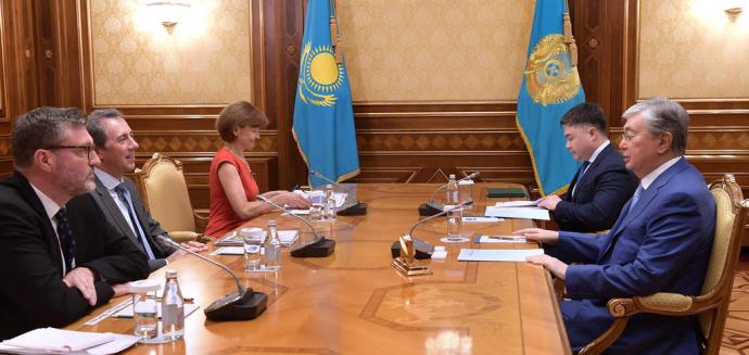 The Head of State meets Cyril Muller, World Bank’s Vice President for Europe and Central Asia