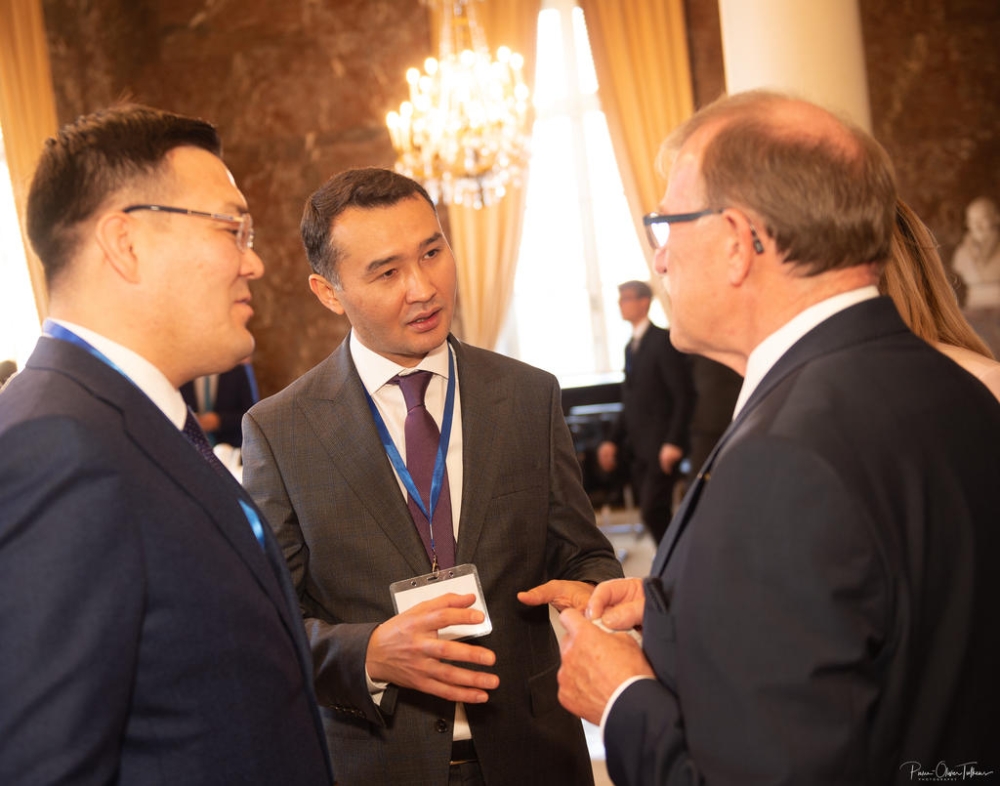 Президент Республики Казахстан Н.Назарбаев встретился с представителями европейских деловых кругов в рамках своего визита в Королевство Бельгия 18 октября 2018 года