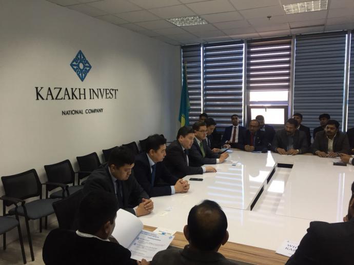 MBVA Indian Association discussed opportunities of cooperation with KAZAKH INVEST NC 